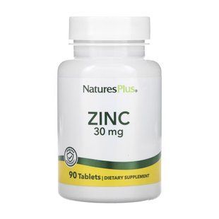 Zinc 30mg - 90 tabs (Повреждена банка) 2024-11-0386 фото