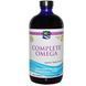 Nordic Naturals, Complete Omega, зі смаком лимона, 16 рідких унцій (473 мл) NOR-02774 фото 1