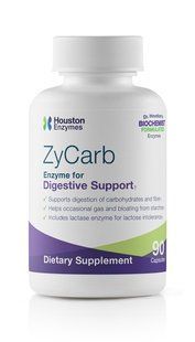ZyCarb, мультиензими Houston Enzymes 90 капсул ХН006-90 фото