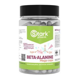 Beta Alanine Mega caps 750mg - 120 caps 2023-10-4046 фото