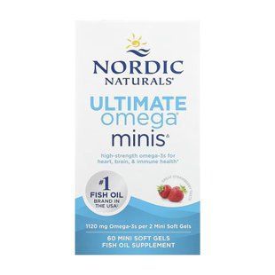 Ultimate Omega 2X Minis - 60 mini softgels 2023-10-6516 фото