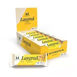 Layered Bar - 12x60g White Gold 2023-10-6939 фото