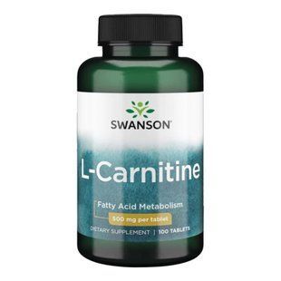 L-Carnitine 500mg - 100caps 100-89-7714814-20 фото