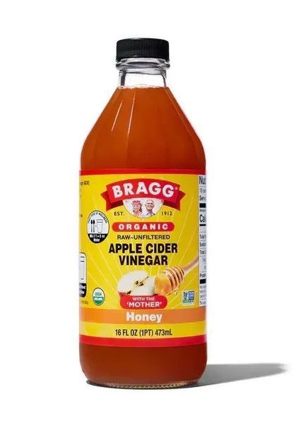 Уксус с медом Bragg яблочнный 473мл. BRA-01432 фото