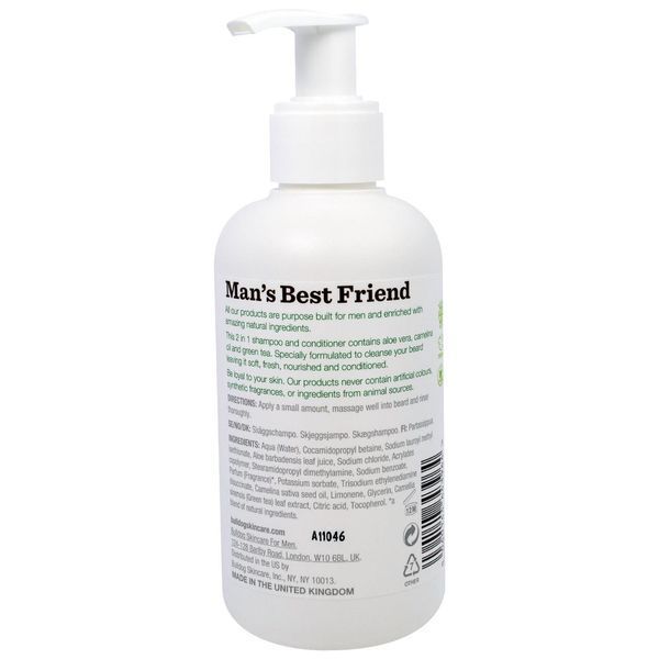 Bulldog Skincare For Men, Original Шампунь и Кондиционер для Бороды, 6,7 жидк.унций (30 мл) BDN-64396 фото