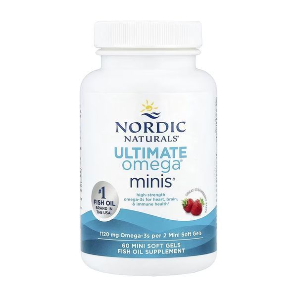 Ultimate Omega 2X Minis - 60 mini softgels 2023-10-6516 фото