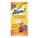 Alive! Children's Chewable Multivitamin - 120 tabs Orange and Berry (Повреждена банка) 2023-10-7576 фото 1