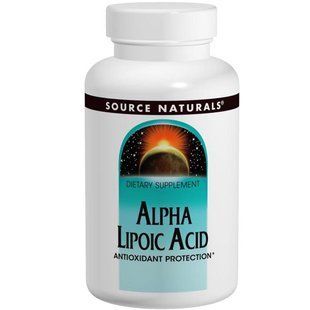 Source Naturals, Альфа-ліпоєва кислота, обмежений випуск, 300 мг, 60 таблеток SNS-01432 фото