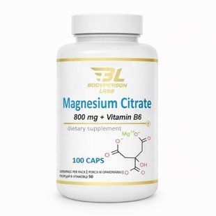 Magnesium Citrate - 100 caps 2022-10-2821 фото