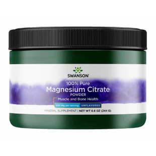Magnesium Citrate Powder 100% Pure - 244g 100-71-0715416-20 фото