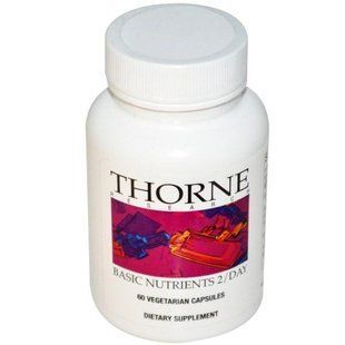 Мультивитамины Thorne Research Basic Nutrients 2/Day 60 растительных капсул THR-00287 фото