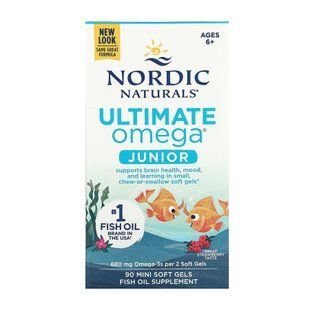 Ultimate Omega Junior - 90 mini softgels 2023-10-5942 фото