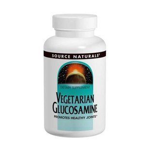 Source Naturals, Вегетаріанський глюкозамін, 120 таблеток SNS-01825 фото