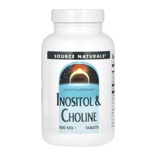 Inositol & Choline 800mg - 50 tabs 2023-10-4611 фото