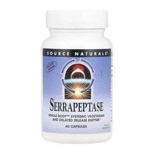 Serrapeptase - 60 caps 2023-10-6151 фото