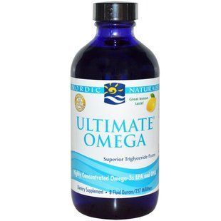 Nordic Naturals, Ultimate Omega, зі смаком лимона, 8 рідких унцій (237 мл) NOR-02793 фото