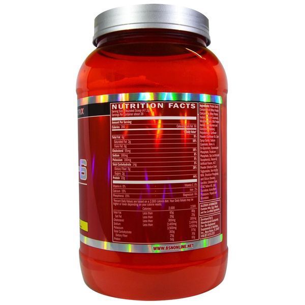 BSN, Syntha-6, заменитель или добавка к пище, со вкусом банана, 2,91 фунта (1,32 кг) BSN-00635 фото