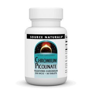 Chromium Picolinate 200 mcg Yeast Free - 60 tabs 2023-10-5117 фото