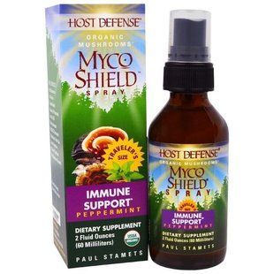 Fungi Perfecti, Грибний щит для захисту організму із серії Органічні гриби для захисту організму, органічний грибний спрей з FPI-05772 фото