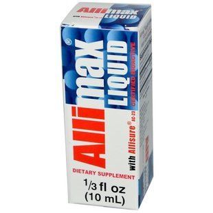 Allimax, Жидкий Allimax с Allisure АС-23, 1/3 жидких унций (10 мл) ALL-00007 фото