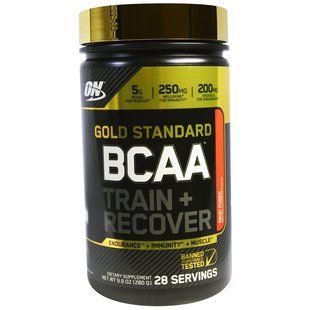 Optimum Nutrition, Gold Standard, BCAA, тренування і відновлення, фруктовий пунш, 280 г (9,9 унцій) OPN-05468 фото