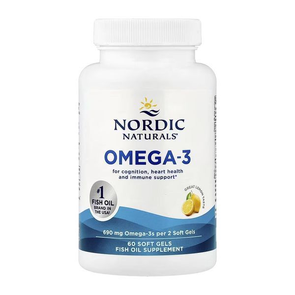Omega-3 - 60 softgels 2023-10-5943 фото