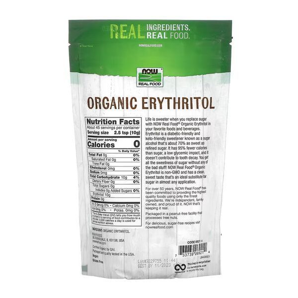 Organic Erythritol - 454g 2023-10-6864 фото