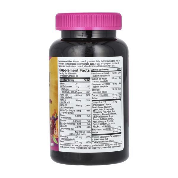 Women's Multivitamin - 60 gummies 2023-10-2172 фото