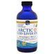 Nordic Naturals, Масло печени арктической трески с витамином D, лимон, 8 жидких унций (237 мл) NOR-58783 фото 1