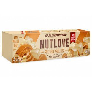 Nut Love 4Pieces - 48g White Choco Peanut (Поштучно) (До 06.26) 2023-10-7744 фото