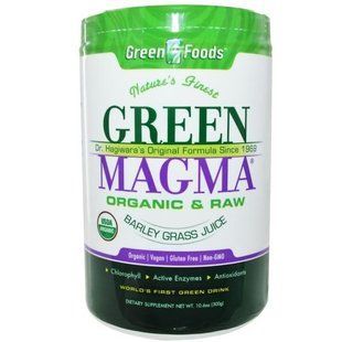 Green Foods Corporation, Green Magma, Сок ячменя, 10,6 унций (300 г) GFC-20466 фото
