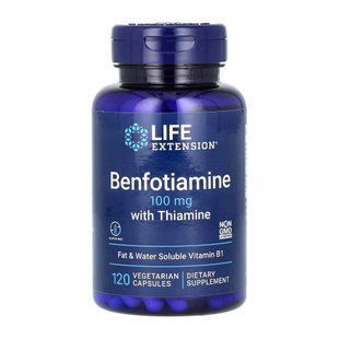 Benfotiamine with Thiamine	100 mg - 120 vcaps (До 09.26) 2024-11-0023 фото