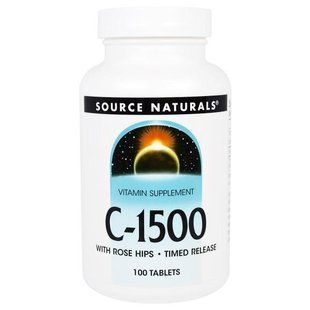 Source Naturals, C-1500 100 таблеток SNS-00451 фото
