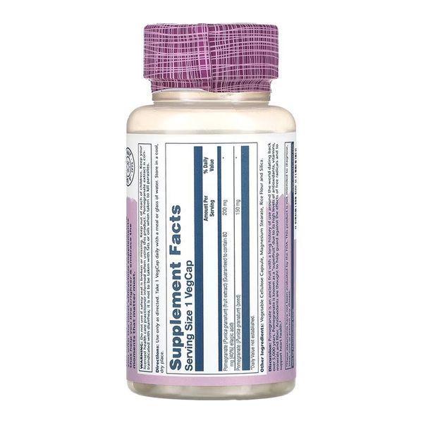 Pomegranate 200mg - 60 vcaps 2023-10-6778 фото