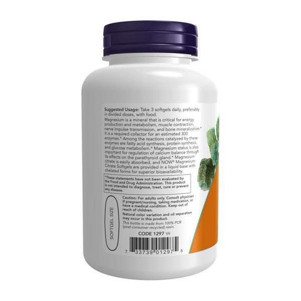 Magnesium Citrate 134mg - 180 sgels 2022-10-0975 фото