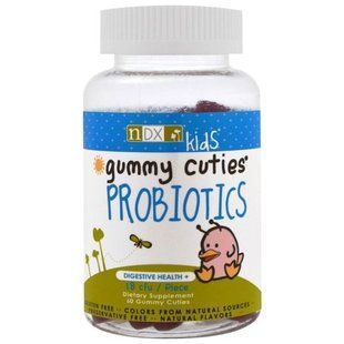 Natural Dynamix, Для детей, Gummy Cuties, пробиотики, 60 жевательных милашек NDY-62228 фото