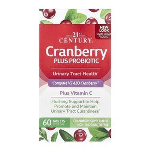 Cranberry + Probiotic - 60 tabs 2023-10-7090 фото