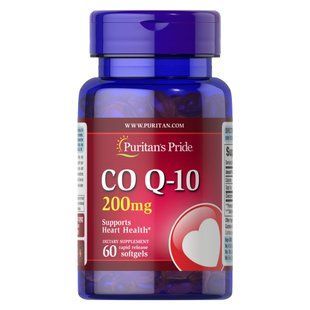 Q-SORB&trade; Co Q-10 200 mg - 60 Rapid Release Softgels 100-50-1130776-20 фото