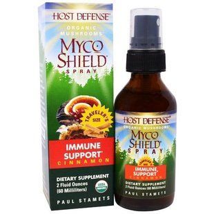 Fungi Perfecti, Грибний щит для захисту організму із серії Органічні гриби для захисту організму, органічний грибний спрей з FPI-05782 фото