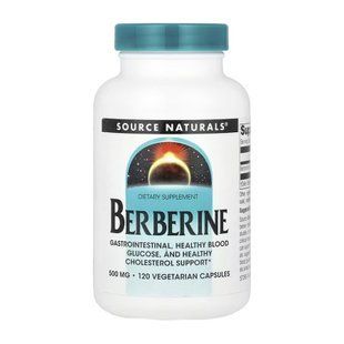 Berberine 500 mg - 120 vcaps 2023-10-6154 фото