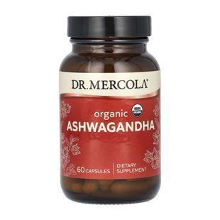 Organic Ashwagandha - 60 caps 2022-10-2452 фото