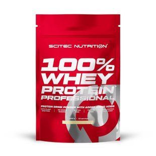 100% Whey Professional - 1000g White Chocolate 2023-10-6639 фото