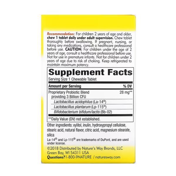 Kids Primadophilus - 30 tabs Orange 2023-10-2175 фото
