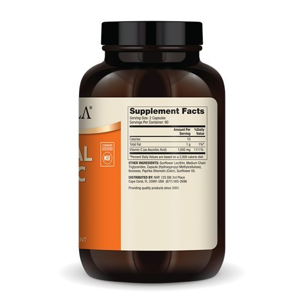 Liposomal Vitamin C - 180 caps 2023-10-3945 фото
