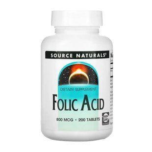 Folic Acid 800 mcg - 200 tabs 2023-10-5120 фото