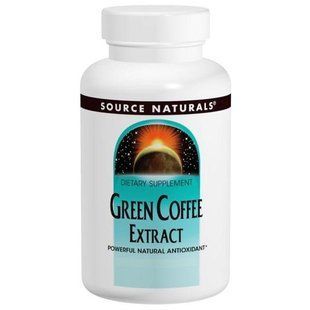 Source Naturals, Екстракт зеленої кави, 500 мг, 60 таблеток SNS-02479 фото