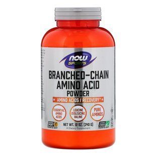 Now Foods, Sports, порошок амінокислот з розгалуженою ланцюгом, 340 г NOW-00213 фото