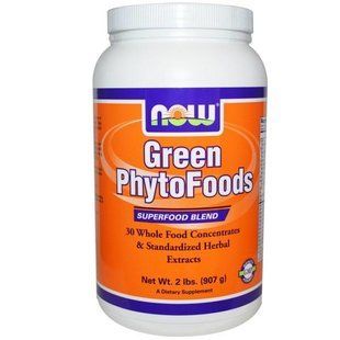 Now Foods, Зеленые фитопродукты, 2 фунта (907 г) NOW-02706 фото