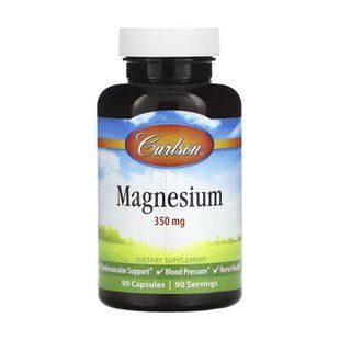 Magnesium 350mg - 90 caps 2023-10-4564 фото