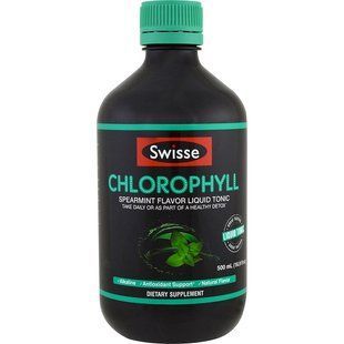 Swisse, Хлорофилл Ultiboost, сладкая мята, 16,9 ж. унц. (500 мл) SWW-60028 фото